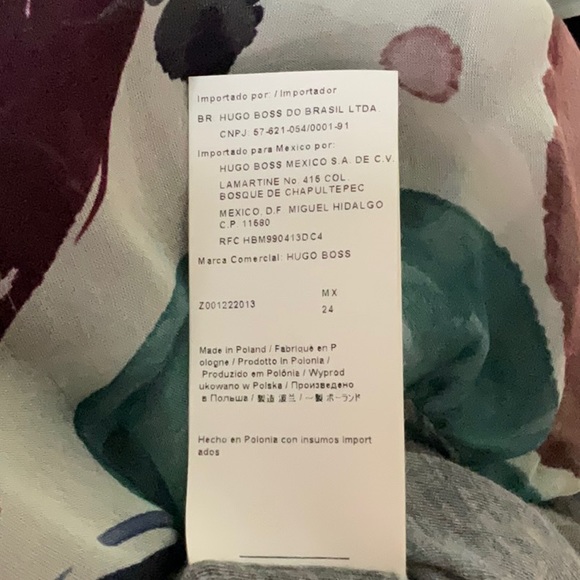 Hugo silk short sleeve top / 34 or Small - Picture 11 of 14